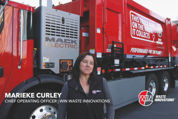 WIN Waste Solutions Electric Garbage Truck